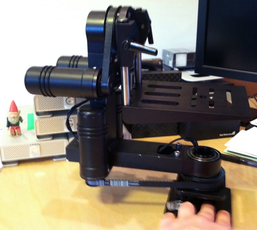 [Image: Kessler Proto by @timescapes - Santa just dropped by early, with a @KesslerCrane prototype pan-tilt head :) on Propic]