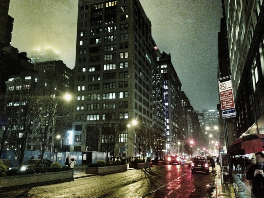 [Image: Image by @LordOfVisions - Park & 27th. Upper left is Empire State Building shining through the clouds.   #nyc #photography on Propic]
