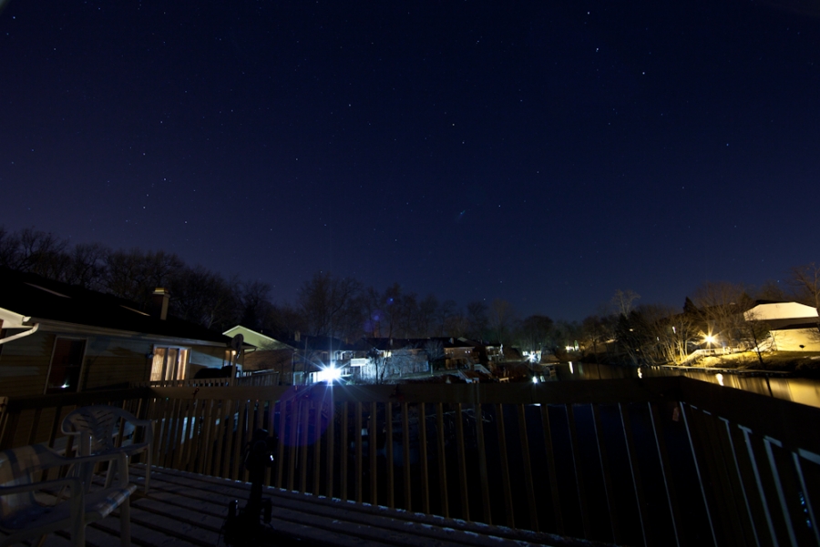 [Image: IMG 1650 by @joelgraves - setting up a timelapse for the 3-axis tutorial in my backyard; such a clear night! @kesslercrane on Propic]