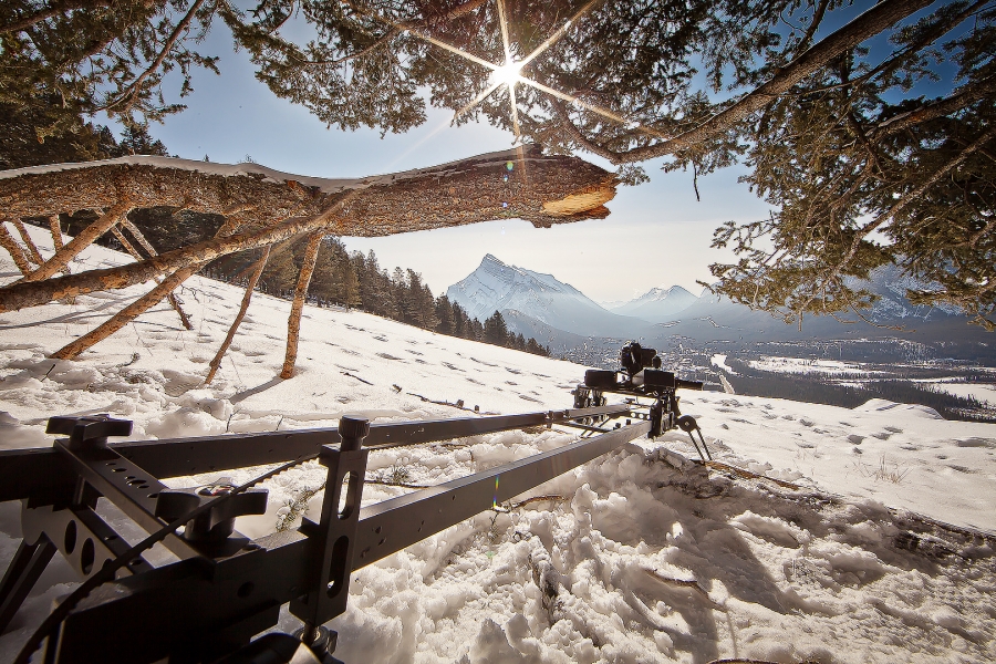 [Image: Banff Alberta Shuttlepod by @PrestonKanak - @kesslercrane shuttlepod setup in Banff Alberta with @m_curtis.  on Propic]