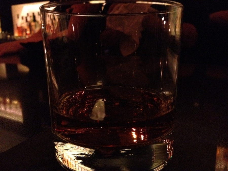 [Image: Image by @josh_diamond - Nice glass of Blanton's to round out the night at the Cosmo with @jasondiamond and @MNS1974 on Propic]