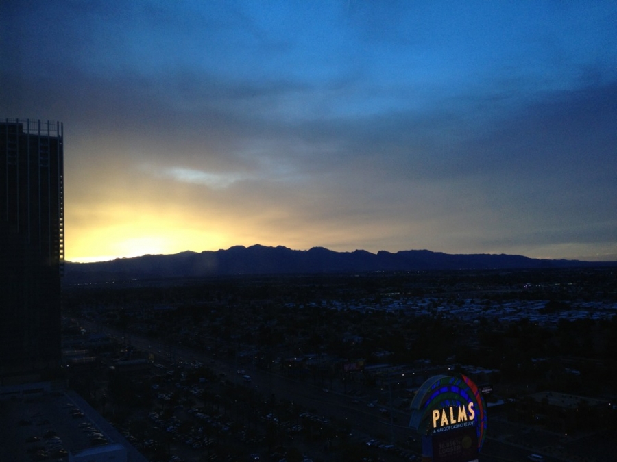 [Image: Image by @josh_diamond - Goodnight Vegas. Another day done @NABShow on Propic]
