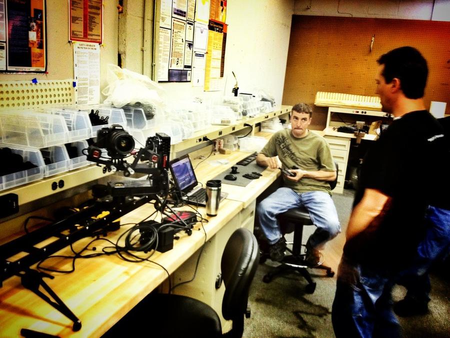 [Image: Image by @PhilipBloom - Fine tuning #KesslerFusion at the @KesslerCrane HQ on Propic]