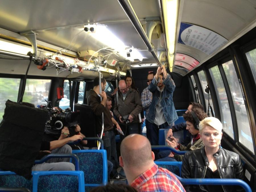 [Image: Image by @jasondiamond - You ask for a bus. We give you a bus. On the move as well. #R3D on Propic]