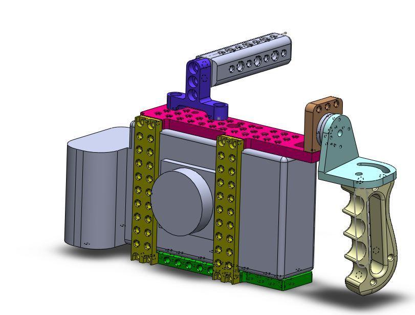 [Image: Assembly Pic 10 Complete Assembly by @MNS1974 - Solidworks TS3Cine Combat Cage on Propic]