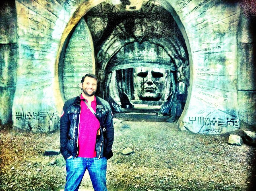 [Image: Image by @PhilipBloom - Me on the Prometheus set at Pinewood last year. Was incredible there! Can't wait to see the movie soon! on Propic]