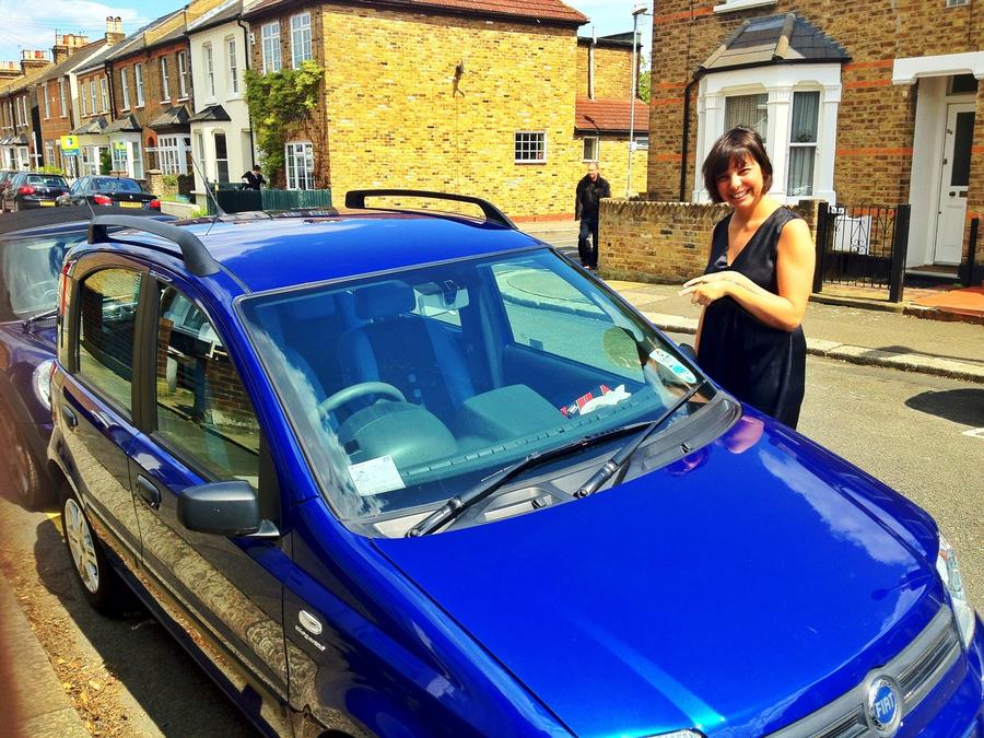 [Image: Image by @PhilipBloom - Blimey! @sestela72 has got a car for herself! A cute Fiat Panda! on Propic]