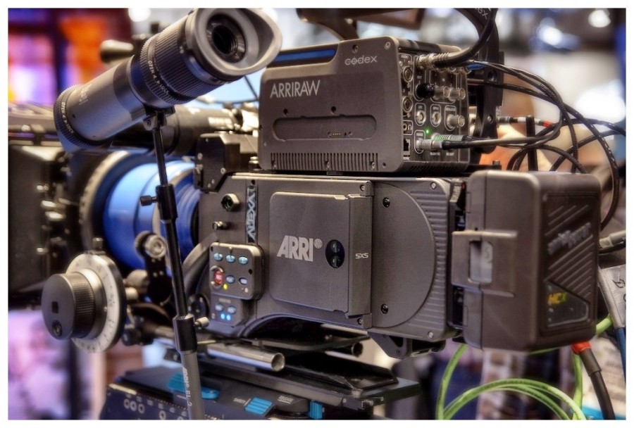 [Image: Photo1 by @MNS1974 - @ARRIChannel Alexa Studio with Codex and Zeiss anamorphic prototype lens on Propic]