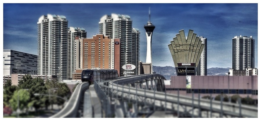 [Image: Photo1 by @MNS1974 - Forgot to post this last month. The tram against Vegas cityscape on Propic]