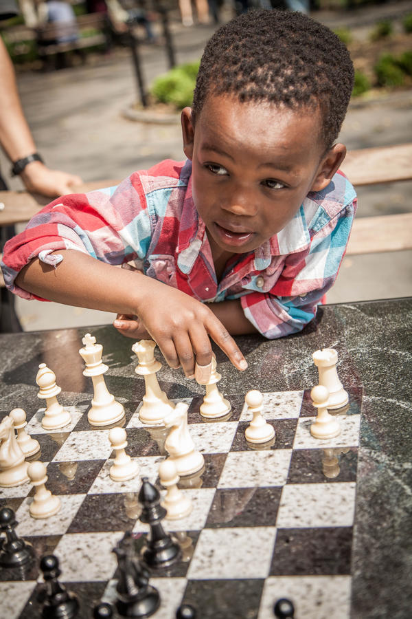 [Image: Chess by @PrestonKanak - Mthobisi pondering his next move. @mymatysio @karrnnel @MillerGabrielle #WashingtonPark on Propic]