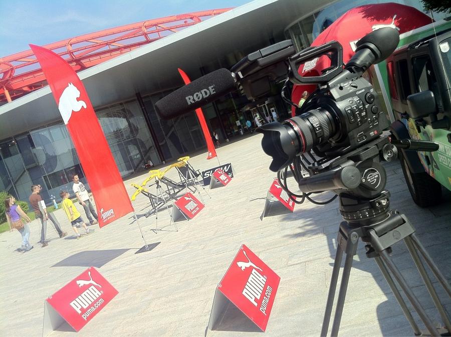 [Image: Image by @NinoLeitner - Shooting for @Puma in Salzburg today! on Propic]