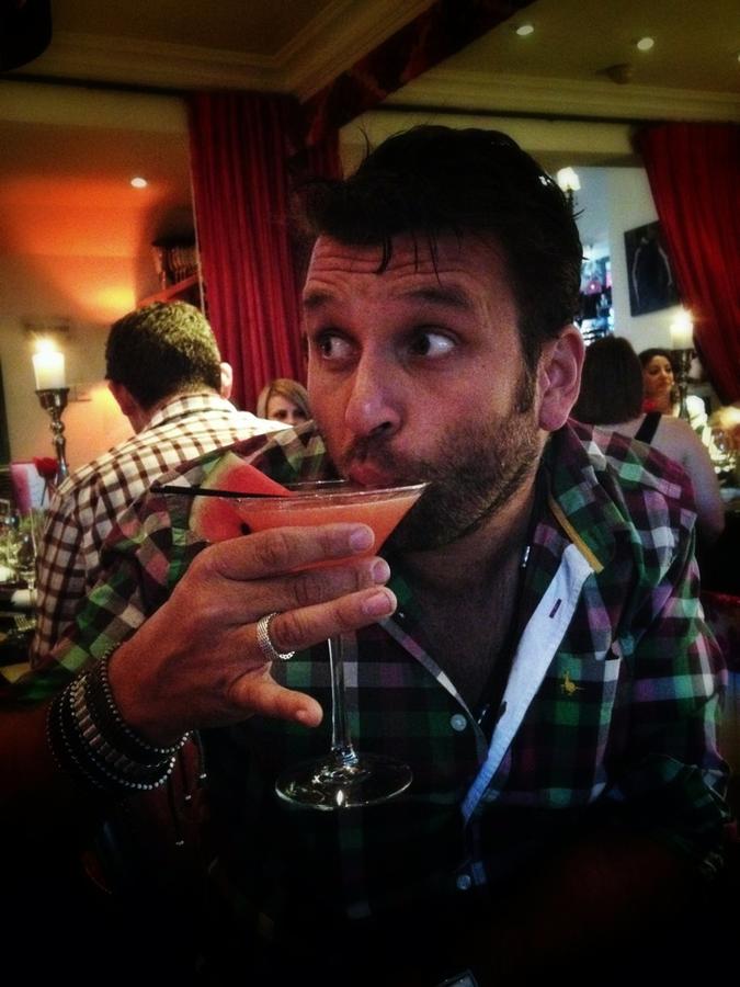 [Image: Image by @PhilipBloom - FS700 review rendering out 4 vimeo. Meanwhile an relaxing like any real man does...with a pink drink. @EricKessler on Propic]