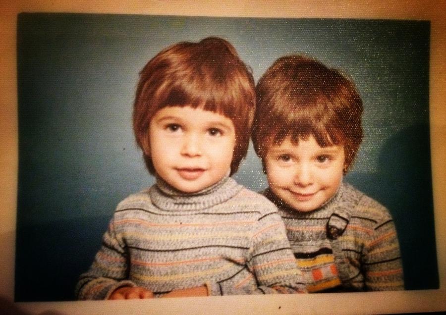[Image: Image by @PhilipBloom - Me on left at 3. Have I changed?! on Propic]