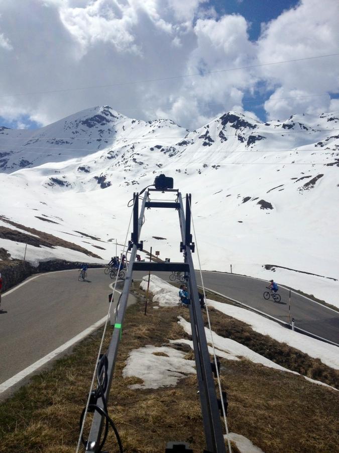 [Image: Image by @caleglendening - @KesslerCrane jib pov. Stelvio, Italy. on Propic]