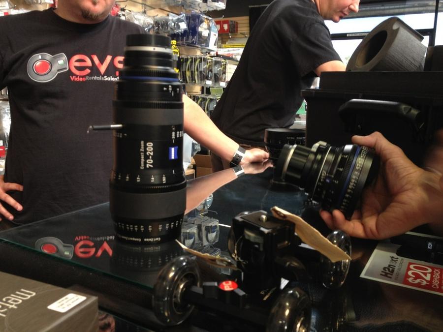 [Image: Image by @goforjared - New @CarlZeissLenses 70-200 at #EVS on Propic]