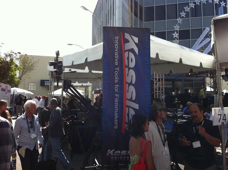 [Image: Image by @Drew599 - Got a chance to stop by the @KesslerCrane booth at #CineGear. Always a good time seeing those guys. on Propic]