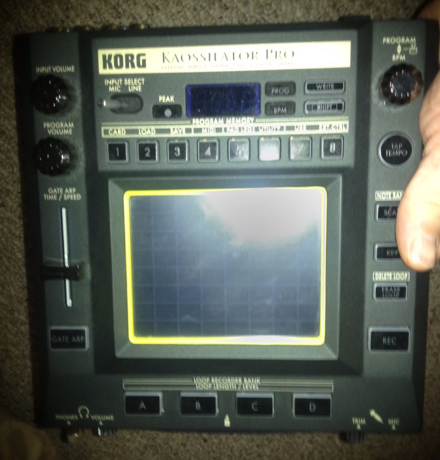 [Image: Photo by @MNS1974 - Korg Kaossilator Pro is amazing.  Love this thing. on Propic]