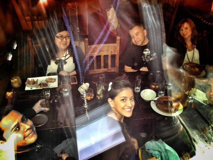 [Image: Image by @PhilipBloom - Came across the lovely @jag35 crew having lunch. Love those guys! on Propic]