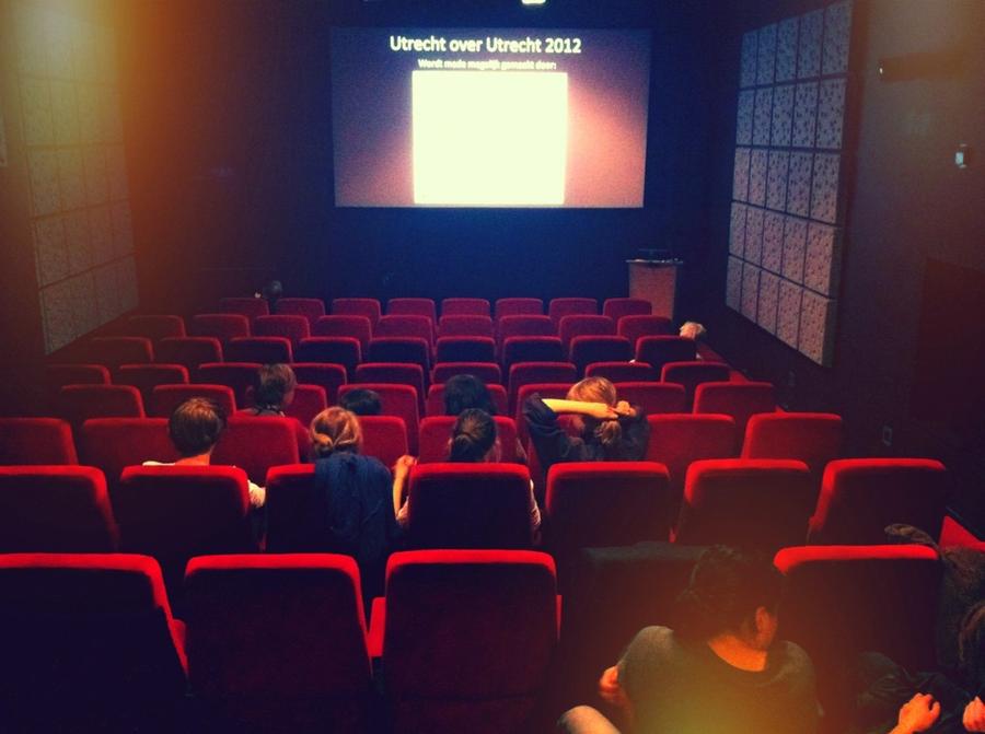 [Image: Image by @colinvdbel - In the cinema to watch and explain my short film! #UoU2012 #UoU12 #Utrecht on Propic]