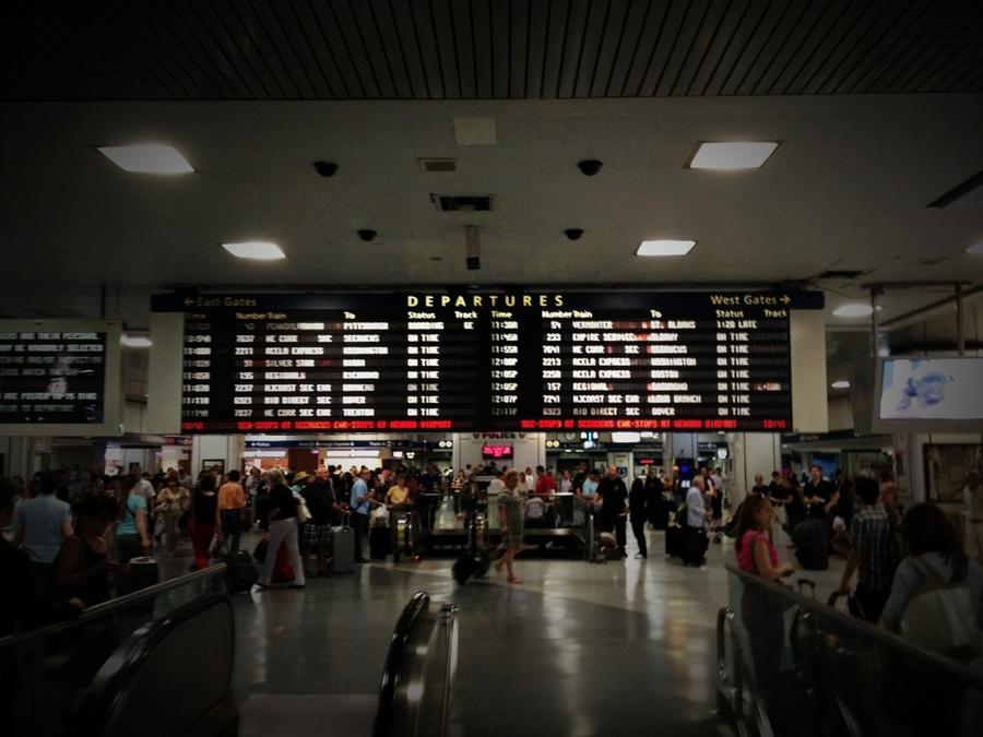 [Image: Image by @F9photo - The departures board as I leave NYC on Propic]