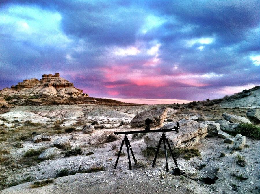 [Image: Image by @EricHinesPhotos - Shooting the sunset tonight on the @KesslerCrane 5ft Cineslider. Absolutely love this slider. on Propic]