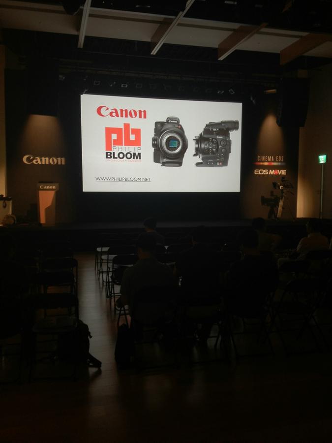 [Image: Image by @PhilipBloom - Nervous? Me? Damn right. Doing my opening in Korean! on Propic]