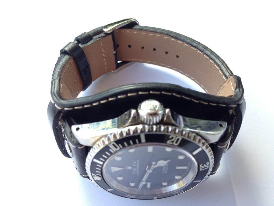 [Image: Image by @goforjared - Really dig this #Rolex strap. Super cheap. I just replace every year. #Submariner on Propic]