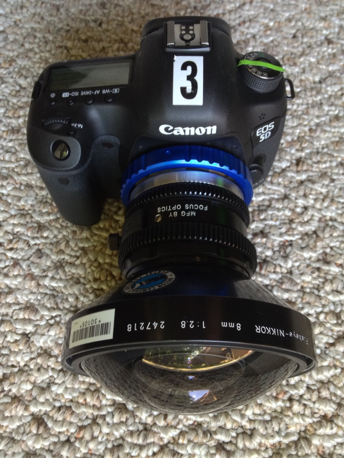 [Image: 5DMKIII w/ PL adapter + 8mm Nikkor Fisheye  by @MNS1974 - 5DMKIII w/ PL adapter   8mm Nikkor Fisheye  on Propic]