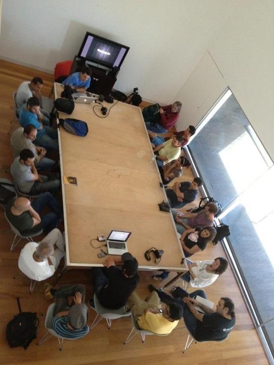 [Image: Image by @NinoLeitner - First workshop day at islands.doc in Madeira wrapped - great people! Now off to see some great docs at the festival on Propic]