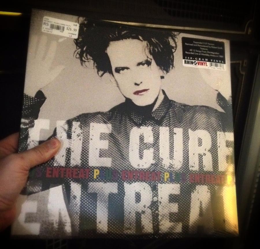 [Image: Bought some Cure vinyl today by @MNS1974 - 12" Cure Entreat Plus on Propic]