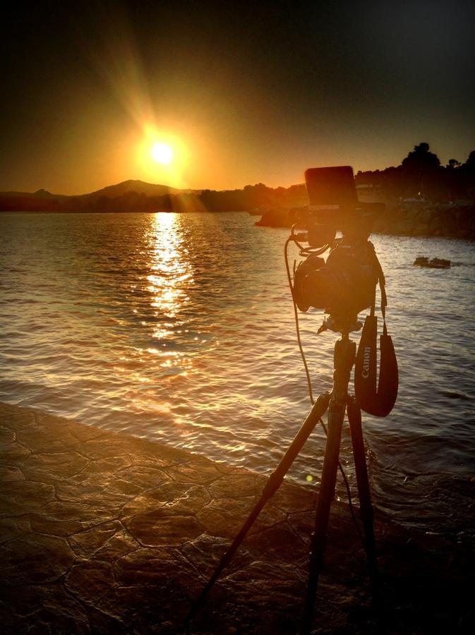 [Image: Image by @PhilipBloom - Think my operator has fallen into the sea! Golden hour almost gone!! on Propic]