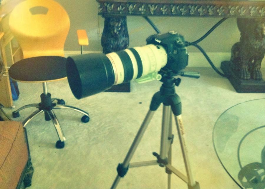 [Image: Image by @KrishanBansal - Setting up the Canon 60D with the 100-400mmL to go shoot some fireworks tonight in slow motion! on Propic]