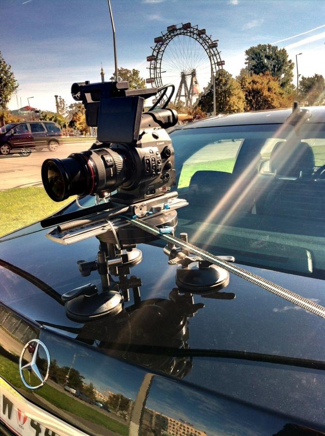 [Image: Image by @NinoLeitner - Driving Ms. C300 on our Mercedes with @a_bobo for GRIMM :) on Propic]