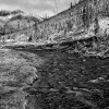 [Image: Yellowstone River, BW by DanielPDunn]