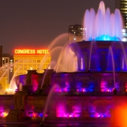 [Image: Fountains at Night by jonchrist]